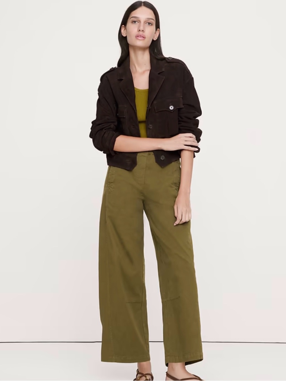 Banana Republic Pull-on Painter Pants